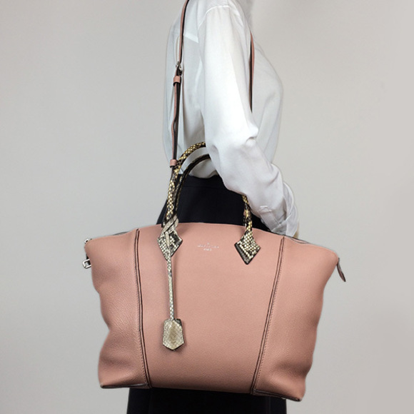 Louis Vuitton Lockit MM Magnolia Python 2way Hand Shoulder Bag - Picture 6 of 7